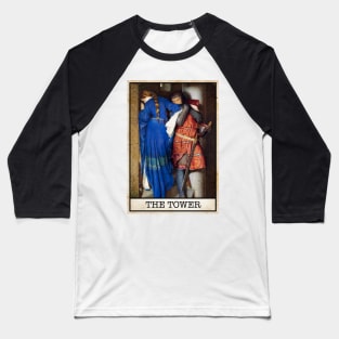 The Tower Tarot Baseball T-Shirt